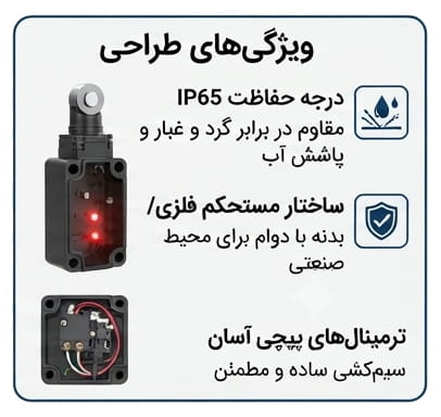 ویژگی طراحی لیمیت سوئیچ