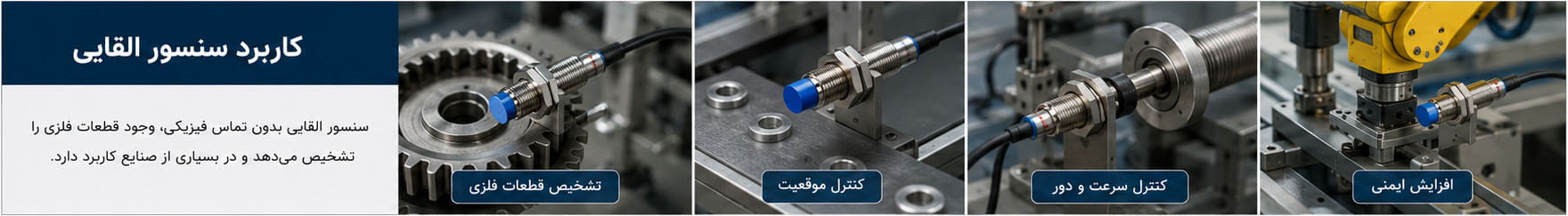 کاربرد سنسور القایی
